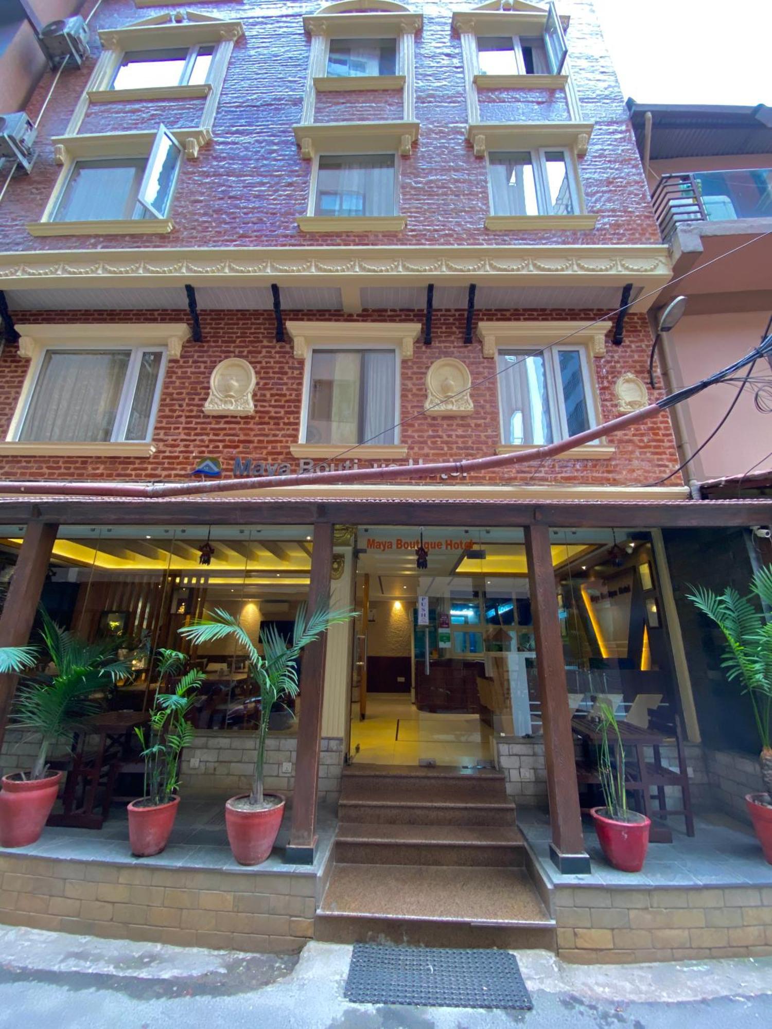 Hotel Maya Boutique And Apartment, Thamel Katmandu Dış mekan fotoğraf